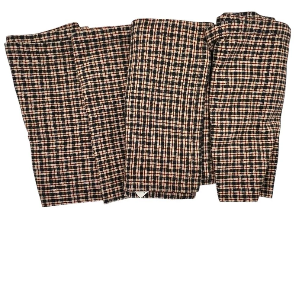 Park Designs Set of 4 plaid, cloth napkins